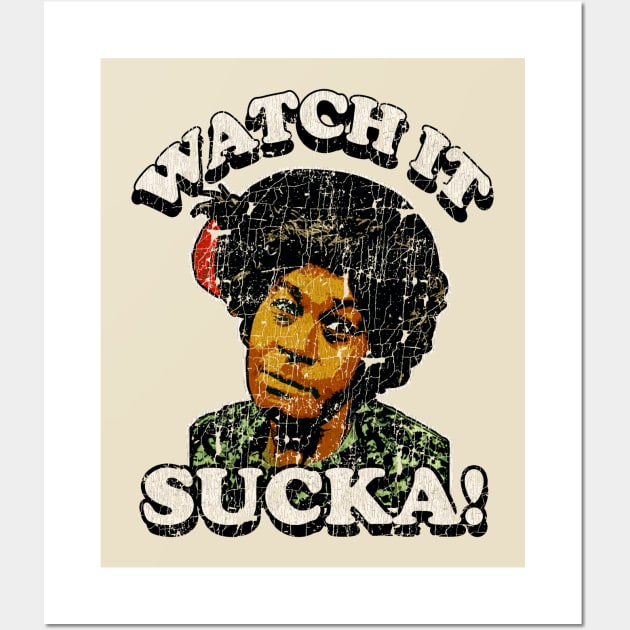 AUNT ESTHER // WATCH IT SUCKA! SHIRT Wall Art by Kiranamaraya